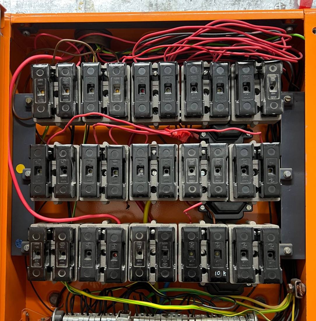 Older HRC fuse board found on inspection